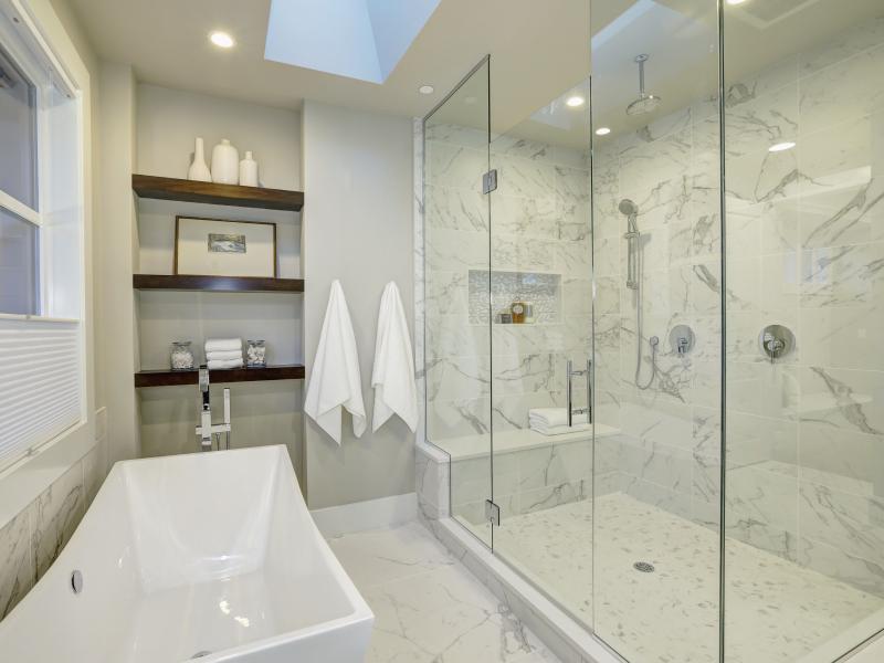 Glass showers